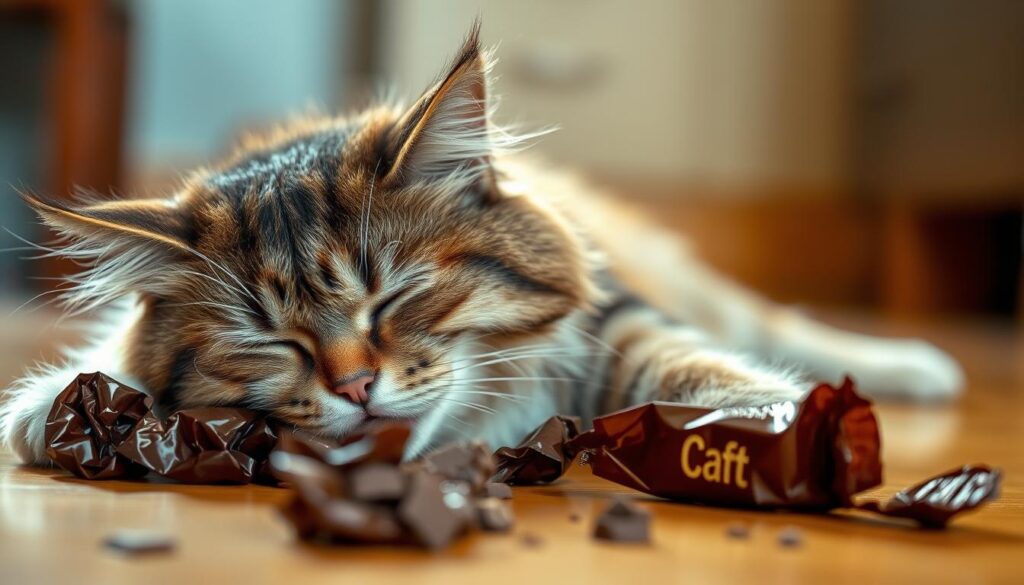 cat chocolate poisoning